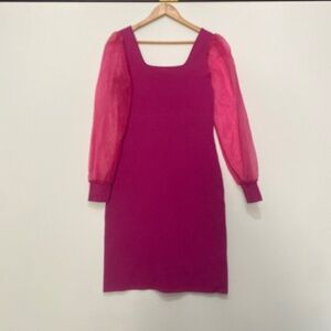 House of Harlow 1960 S Festival Fuchsia Bodycon Dress